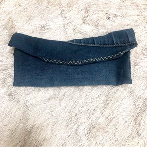 Handmade Original True Vine Denim Mini Clutch